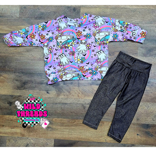 12/18M OVERSIZED SWEATSHIRT & LEGGINGS